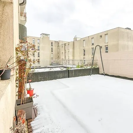 50m Gem - 400m Gare: Garage Prive, Terrasse, Wifi Апартаменты