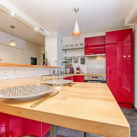 50m Gem - 400m Gare: Garage Prive, Terrasse, Wifi アパート *