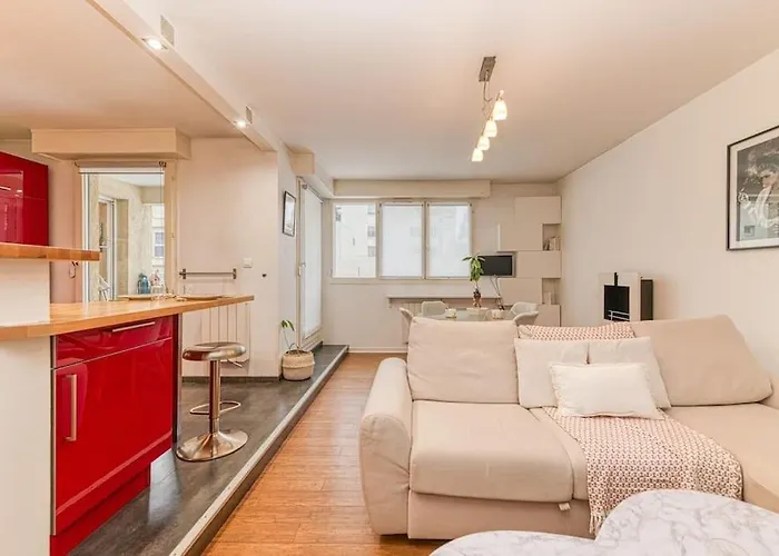 50m Gem - 400m Gare: Garage Prive, Terrasse, Wifi Апартаменты